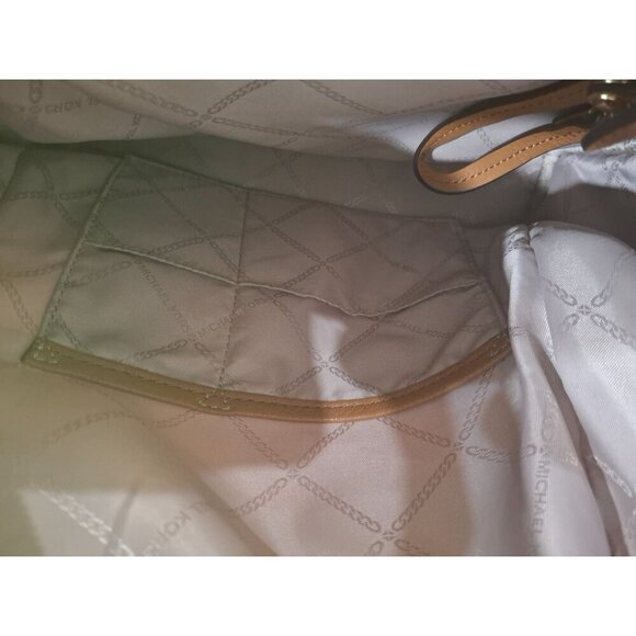 EUC Michael Kors Rhea Medium Pebbled Brown Leather Backpack-Excellent Condition! - Picture 14 of 14